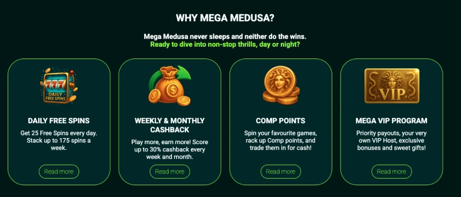 Mega Medusa Casino